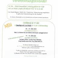 Veranstaltungskalender  - Kleiner Einblick 2025 -